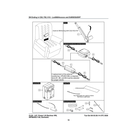 Pride Mobility PINSOTR1008 pin cotter 0.25 inch shaft x 1.375 inch overall length x parts diagram