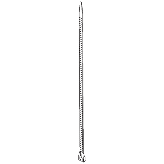 Pride Mobility PLSTIE1015 cable tie black plastic 210mm