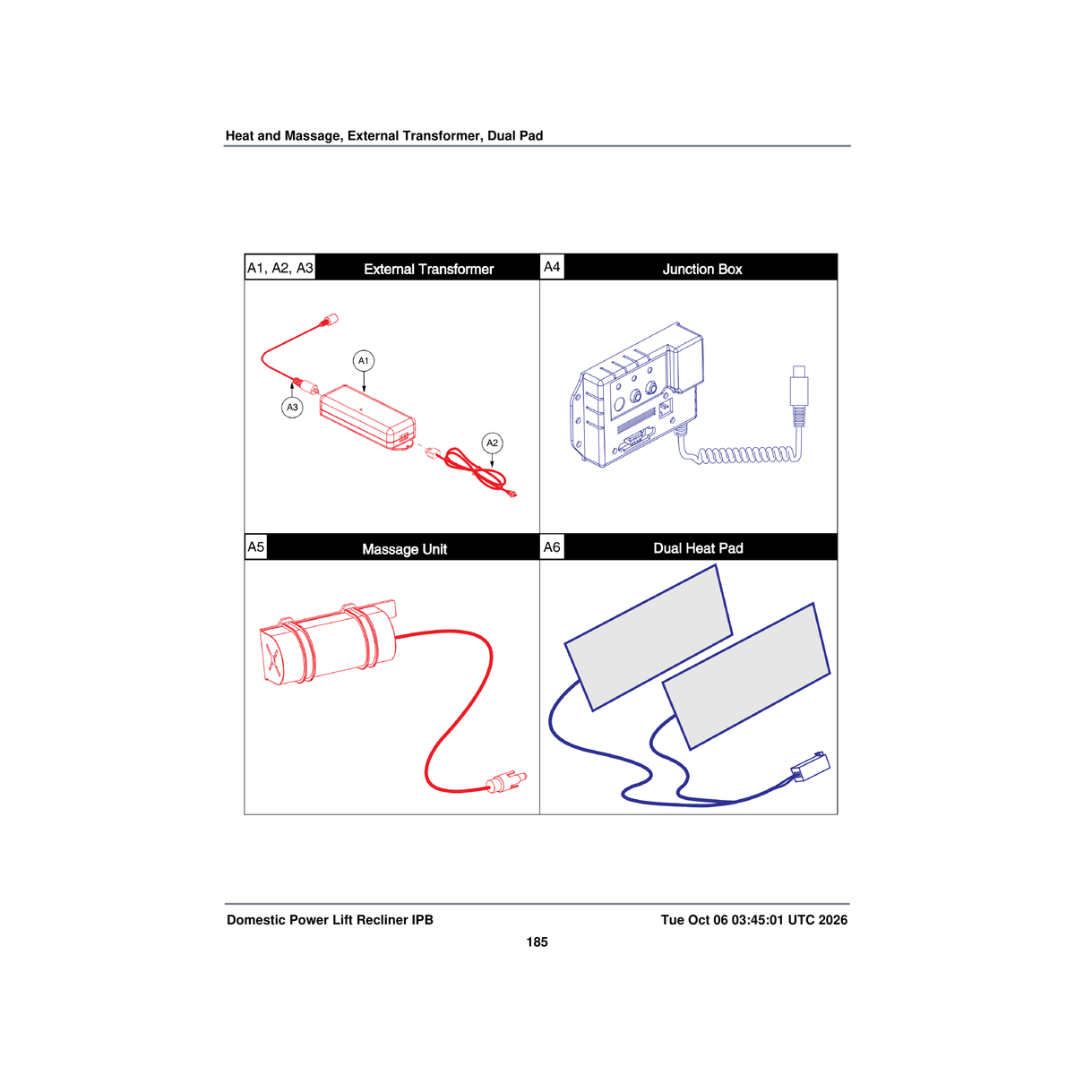Pride Mobility PLSTIE1024 tiedown strap 270 lg plastic black spec no. parts diagram