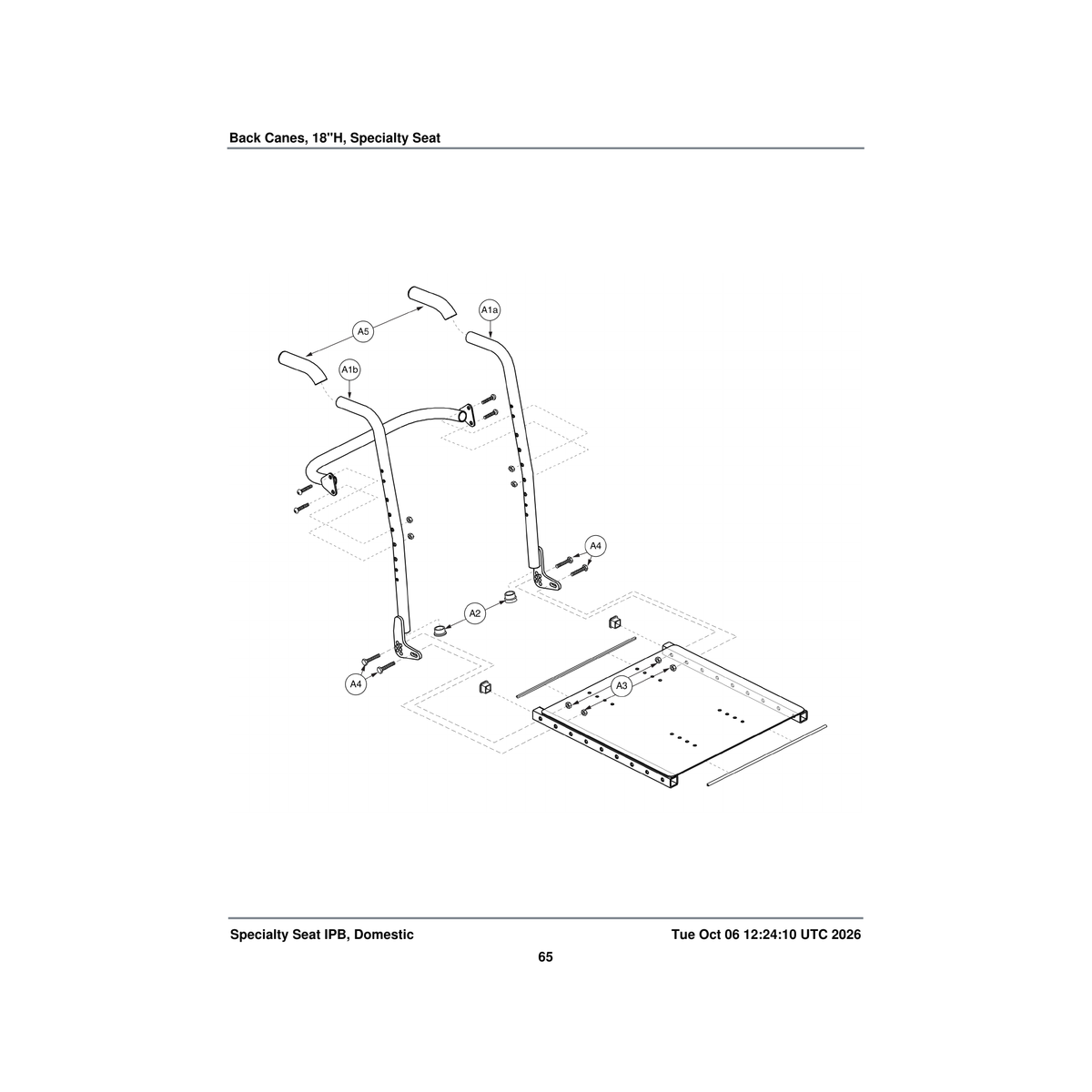 Pride Mobility PROHDLC1052 hand grip black foam 0.94 inch id x 5.00 inch l x 0.125 inch parts diagram