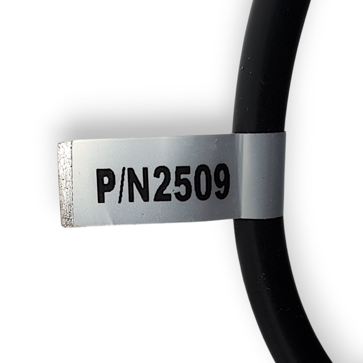 label found on cord near connector, showing part number 2509