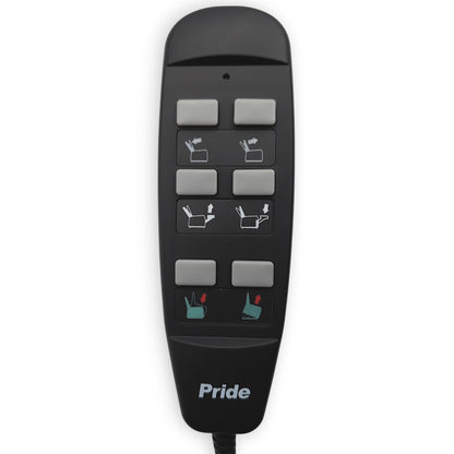 Front closeup of hand control model number: eleasmb7120009 | model: hsw208c