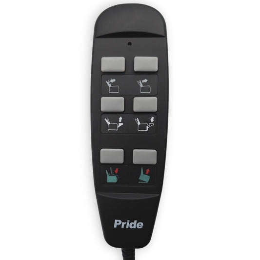 Front closeup of hand control model number: eleasmb7120009 | model: hsw208c