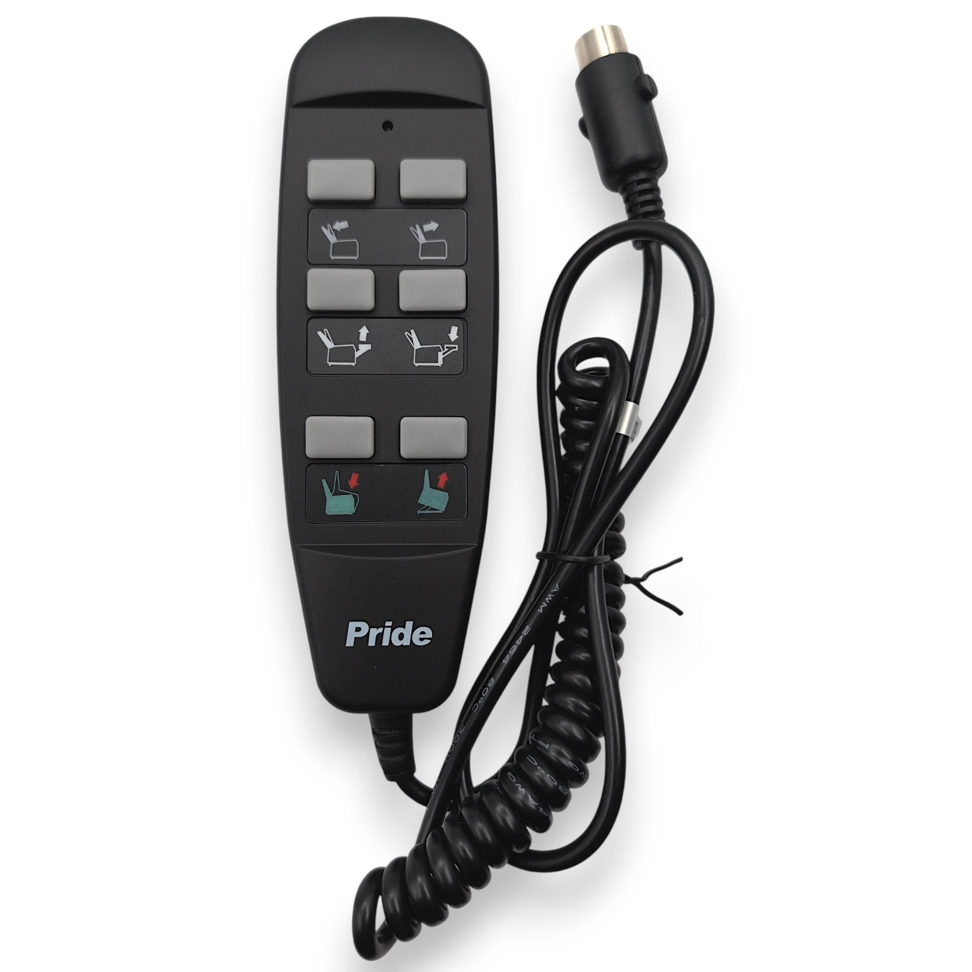 front of remote with cable