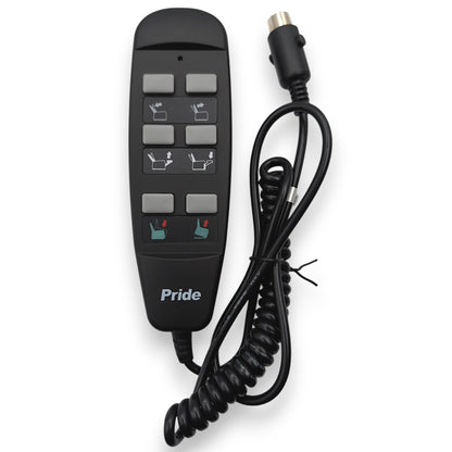 front of remote with cable