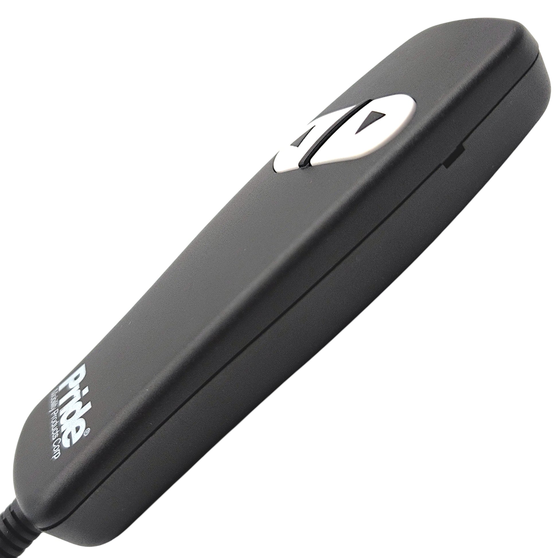 side view of the remote / hand control