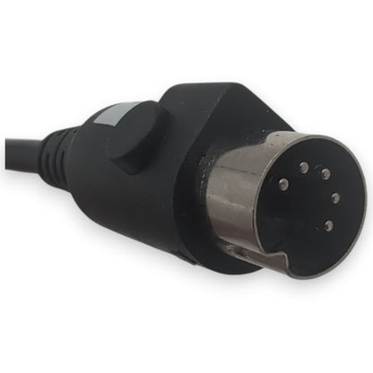 front of 5 pin connector