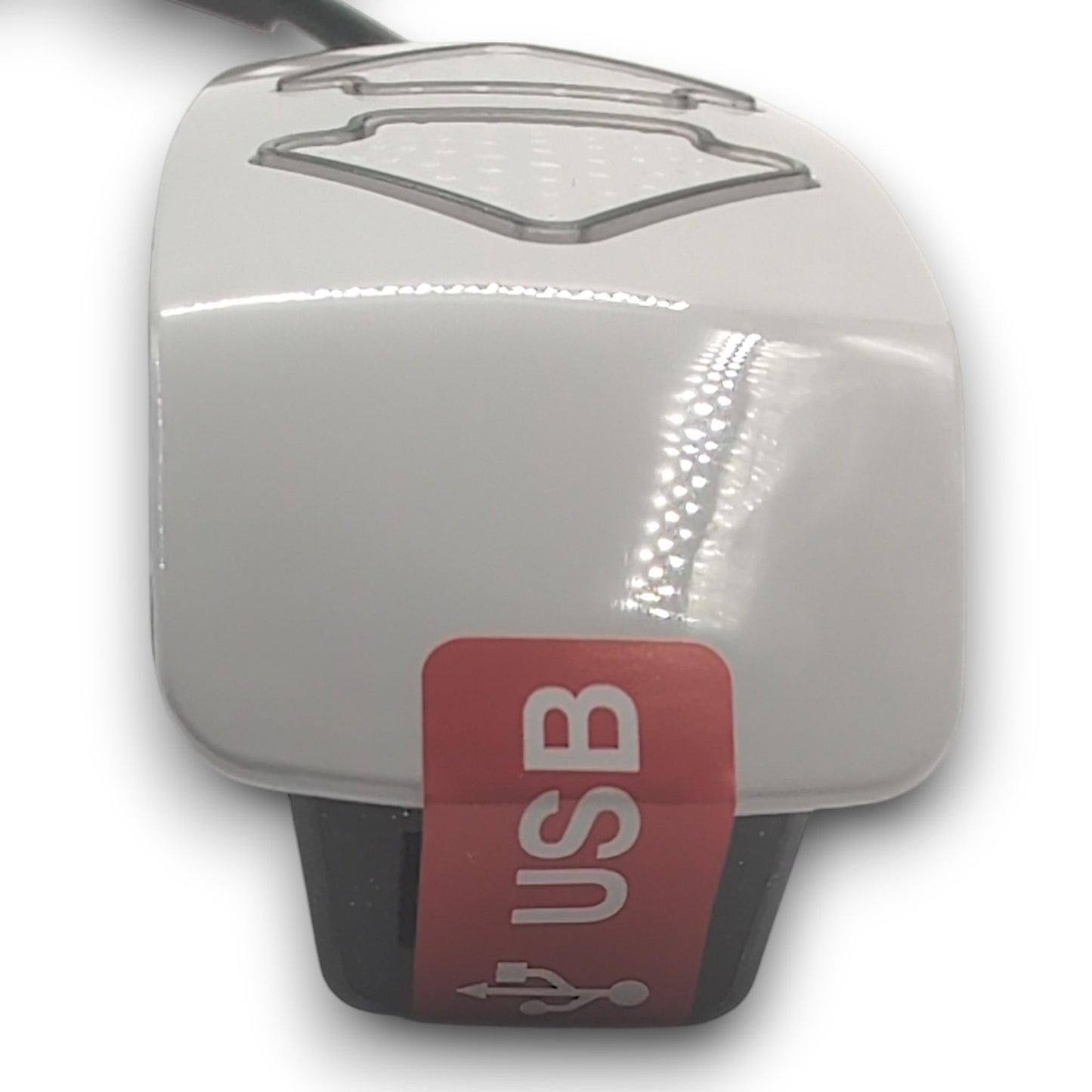 top of remote shing usb connector