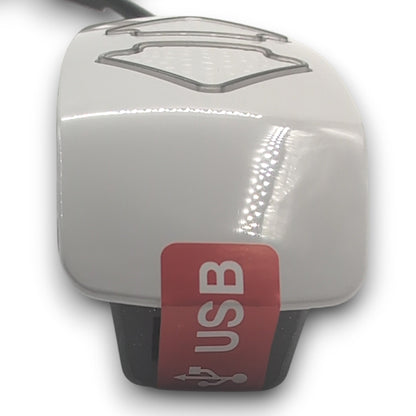 top of remote shing usb connector