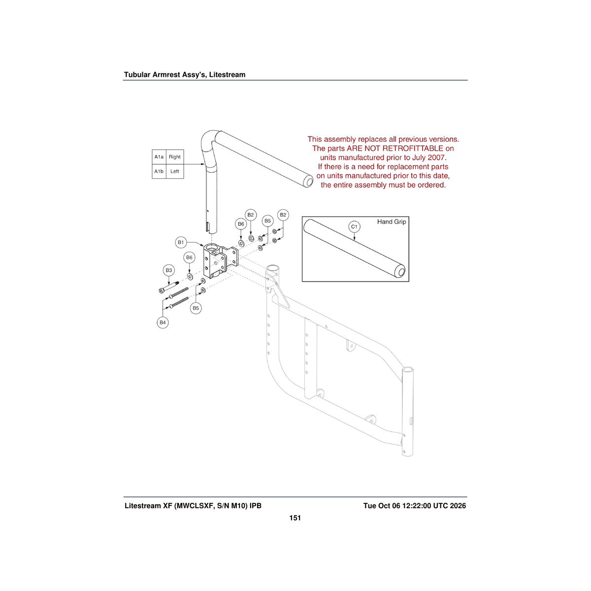 Pride Mobility SCRASBH1189 screw bhscs black zinc 1/4-20 x 2.25 inch fully threaded parts diagram