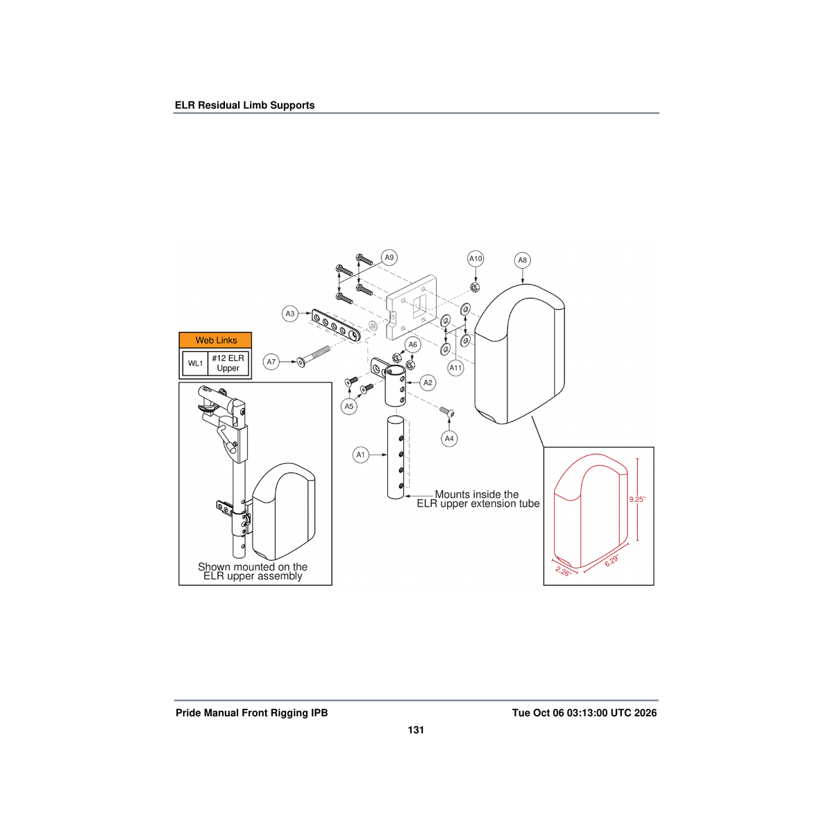 Pride Mobility SCRHHCS1219 screw hex head m6x1.0 x 25 is0 4017 pvtp parts diagram