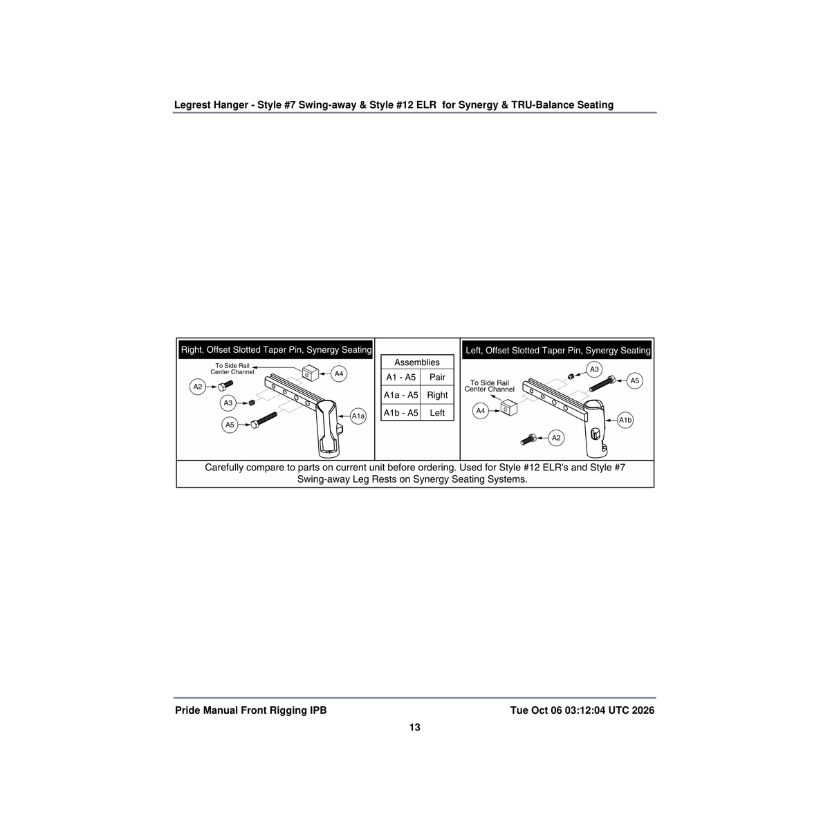 Pride Mobility SCRHHCS1256 screw hex head 0.3125-18 x 0.625 sae j429 gr 8 pvtp parts diagram