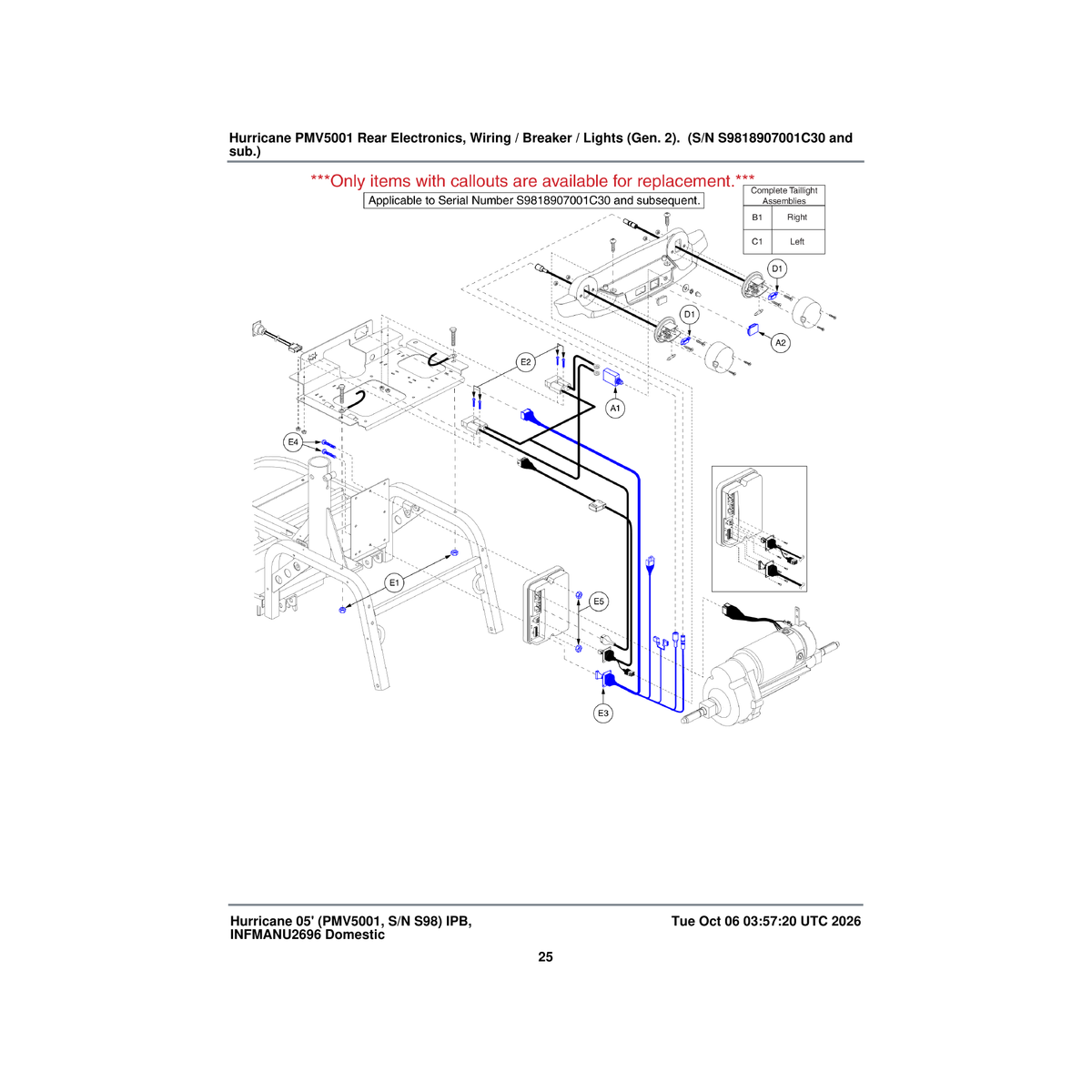 Pride Mobility SCRPPH1061 screw pan head type h m4x0.7 x 20 ft zinc parts diagram