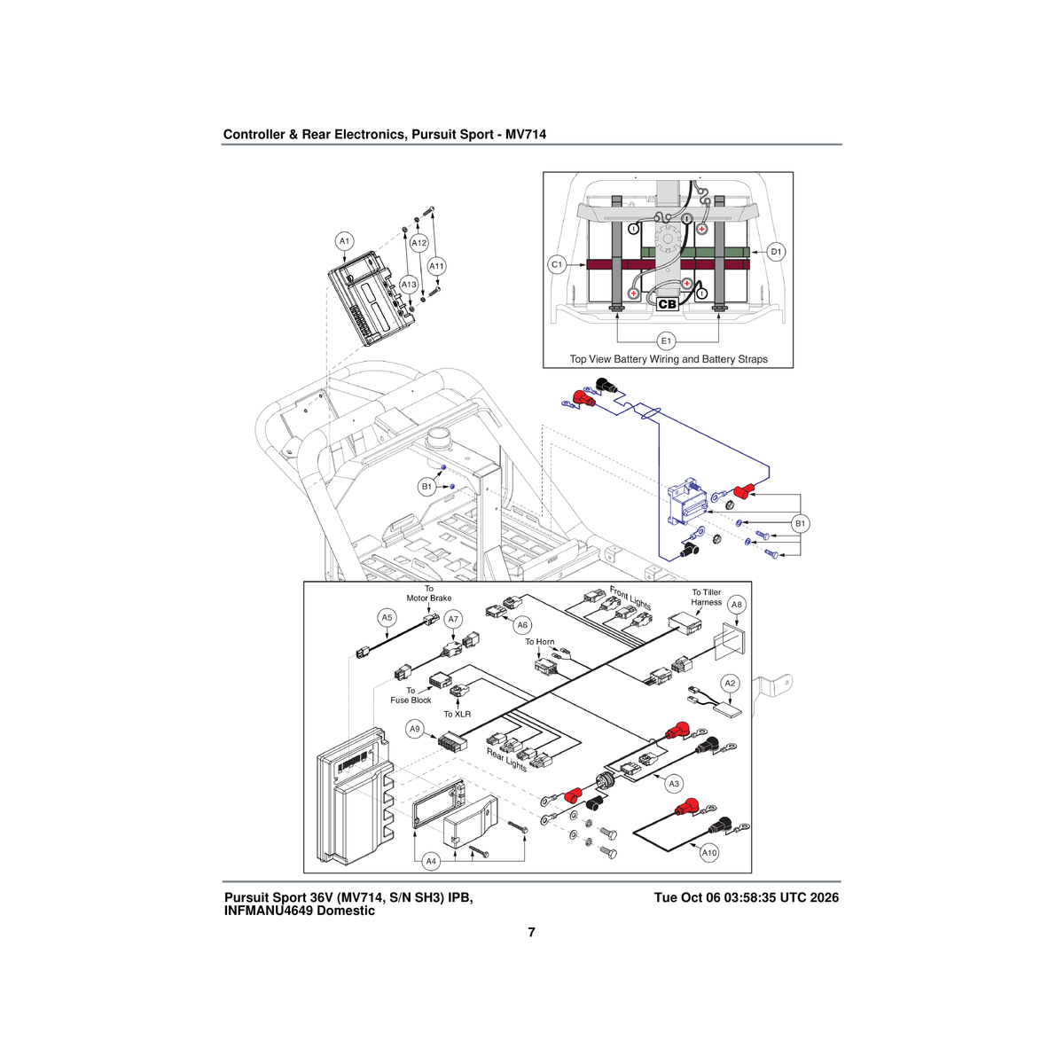 Pride Mobility SCRPPH1143 screw pan head type h m4x0.7 x 30 ft parts diagram