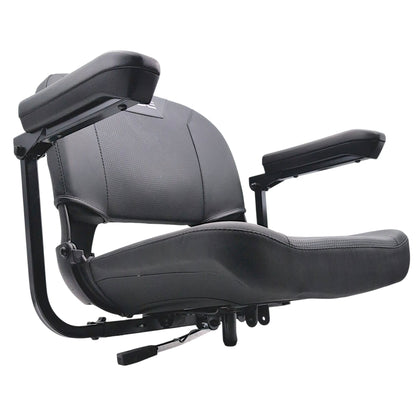 Pride 17" Complete Vinyl Seat With Armrests (Go-Go & Jazzy ZT) | SET151005