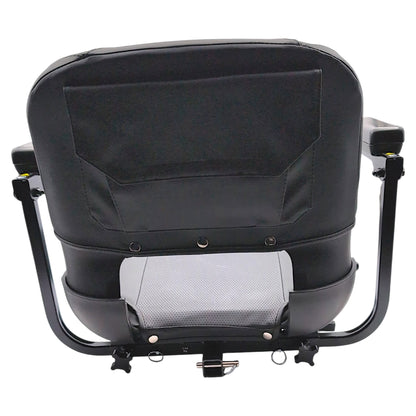 Pride 17" Complete Vinyl Seat With Armrests (Go-Go & Jazzy ZT) | SET151005
