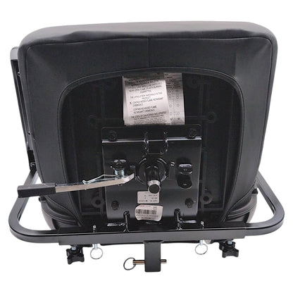 Pride 17" Complete Vinyl Seat With Armrests (Go-Go & Jazzy ZT) | SET151005