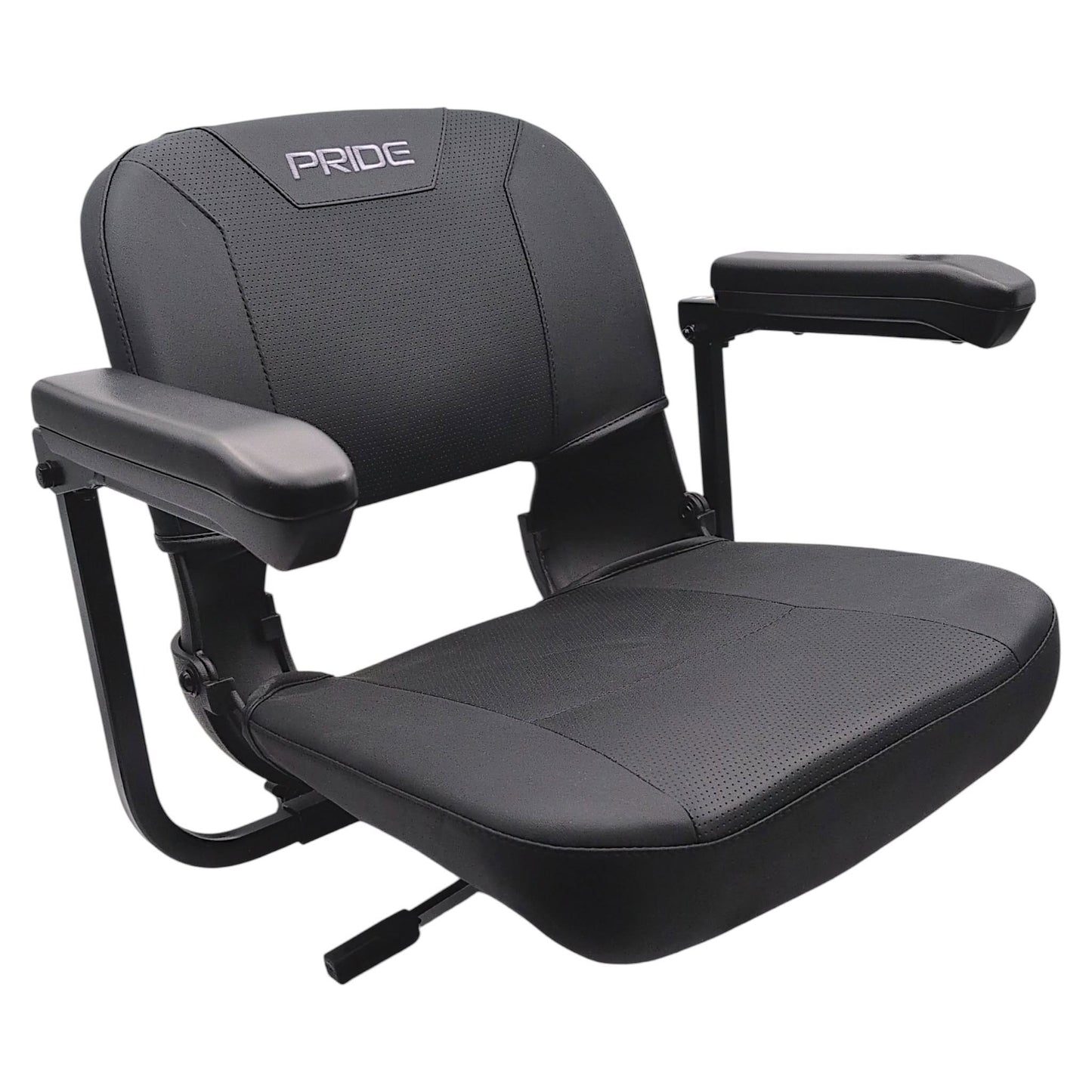 Pride 17" Complete Vinyl Seat With Armrests (Go-Go & Jazzy ZT) | SET151005