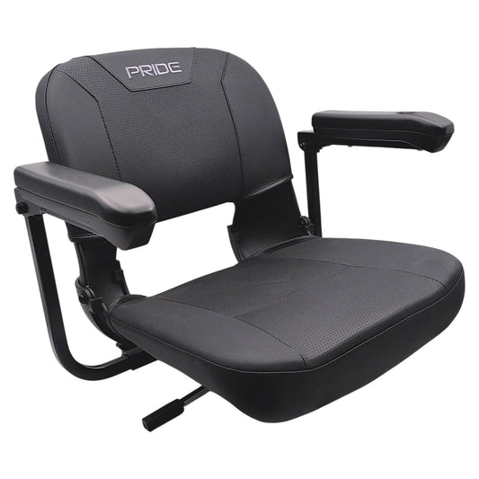 Pride 17" Complete Vinyl Seat With Armrests (Go-Go & Jazzy ZT) | SET151005