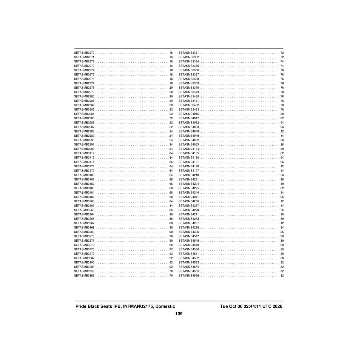 Pride Mobility SETASMB5497 hi-back hd with solid seat pan seat assembly black vinyl parts diagram