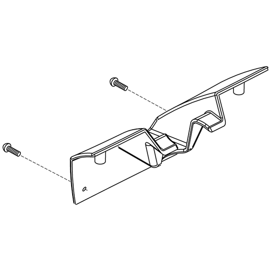 Pride Mobility (SHDASMB4675), black textured front shield shroud assembly for 4-wheel Go-Go Elite Traveller scooters.