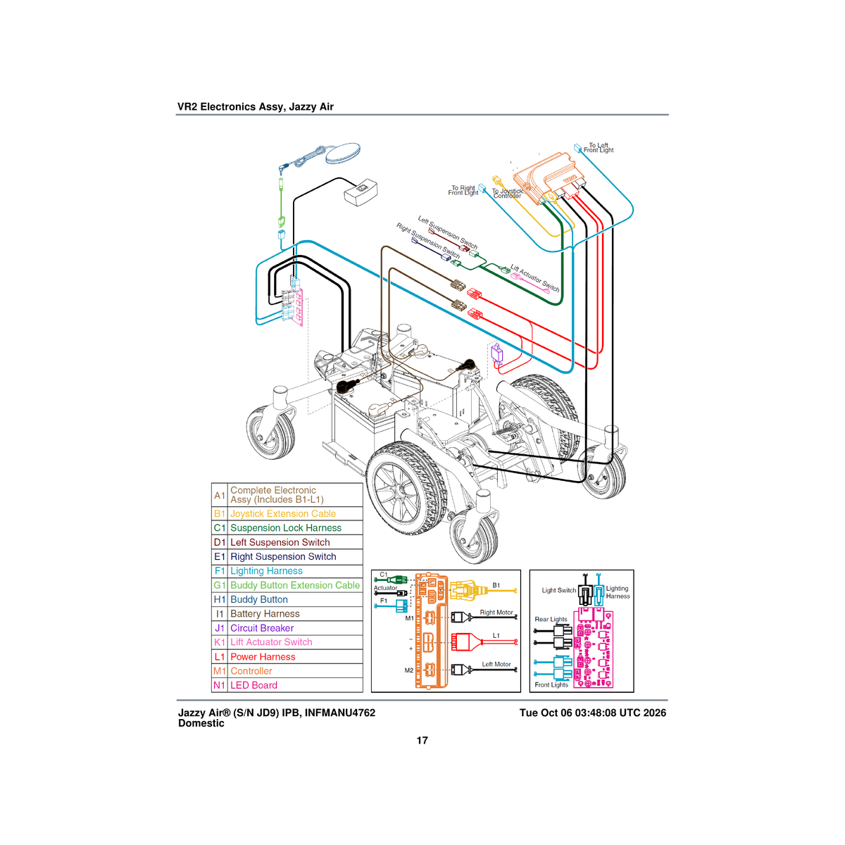 Pride Mobility SWTMCRO1081 black egg switch (tash:esblk) parts diagram