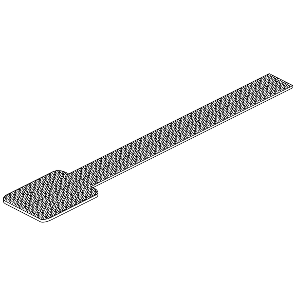 Pride Mobility VELDBLS1001 hook and loop reusable fastener 1/2 x 8 inch