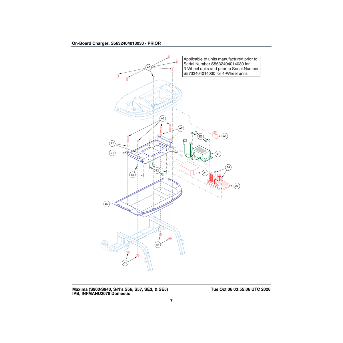Pride Mobility WASETH1001 washer external tooth 1/4id parts diagram