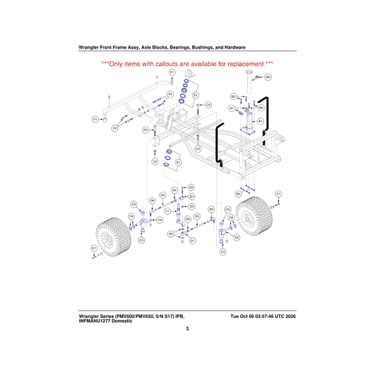 Pride Mobility WASLOCK1014 washer heavy spring lock .375 id x .688 od x .115 thk asme parts diagram
