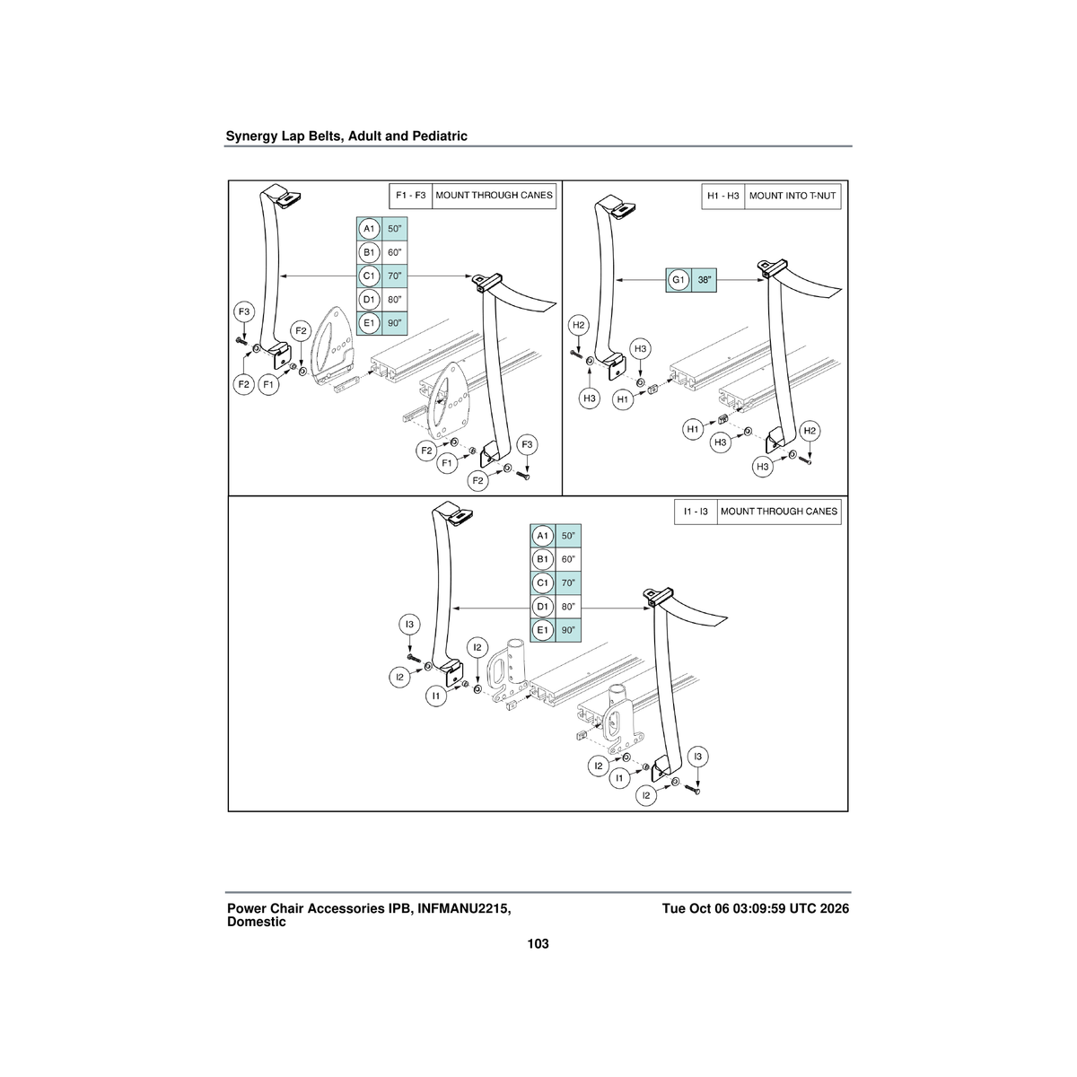 Pride Mobility WASSAE1003 washer flat .25 id x .63od x .063thk astm f844 parts diagram