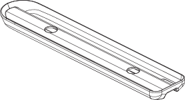 Pride Mobility Select Armrest Base part number DWR1010E806, parts drawing