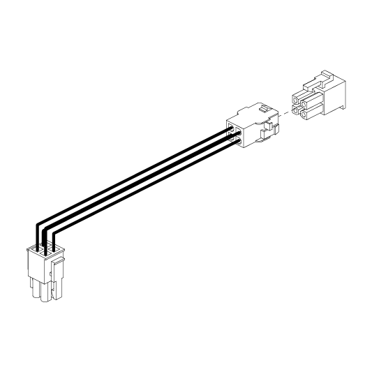 Pride Mobility Controller Programming Harness part number DWR9966H022, parts drawing