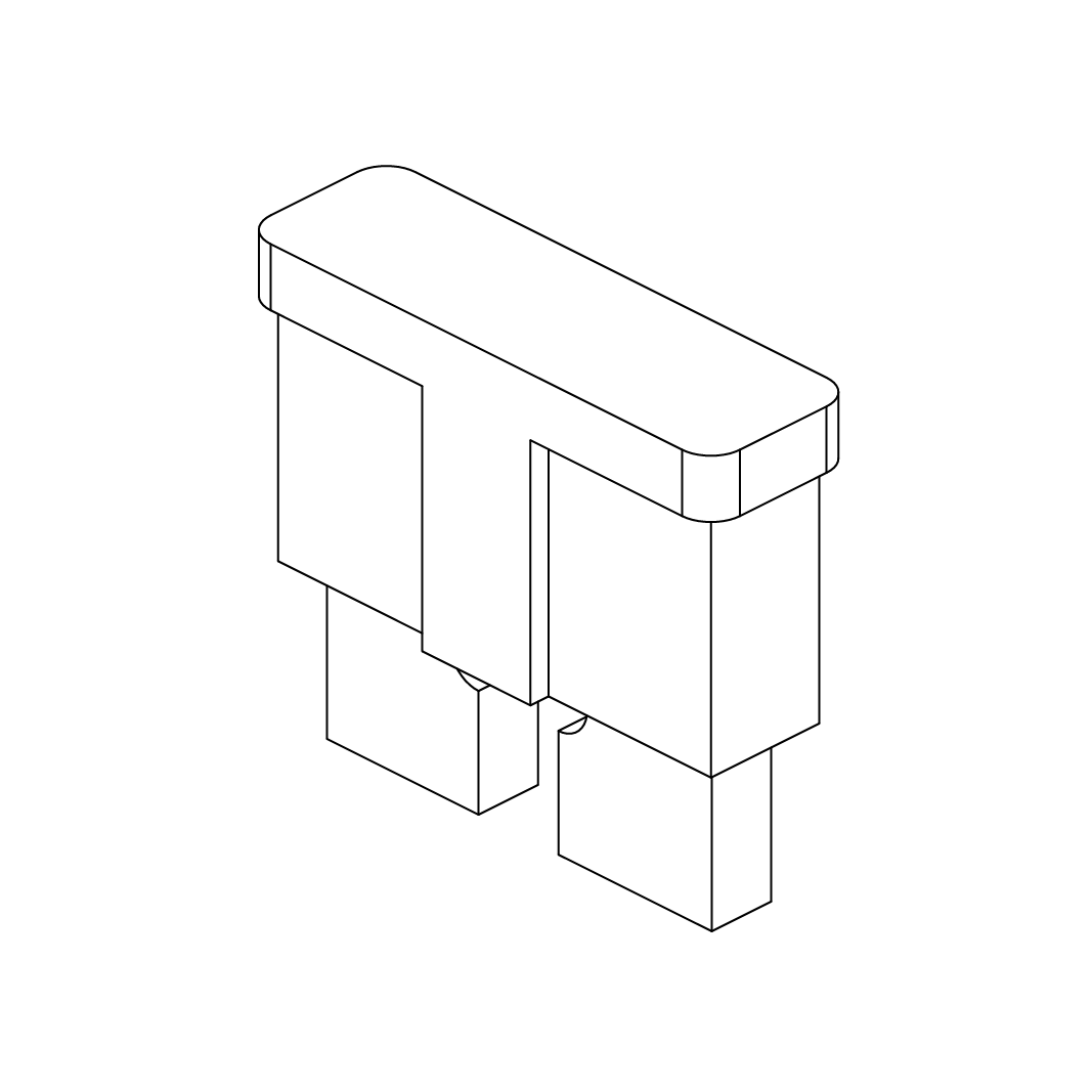 Pride Mobility 7.5 Amp ATO Blade Fuse part number ELEFUSE1010, parts drawing
