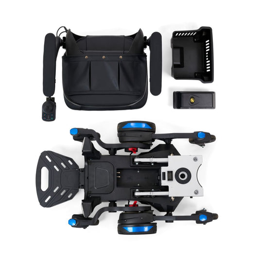 fully disasembles to 4 pieces