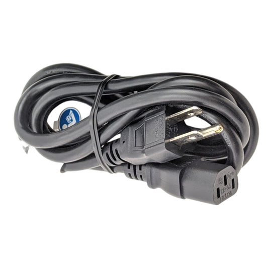 Pride Mobility scooter and power wheelchair power cord (Part Number: HARUSHD1065) for battery charger. With an IEC to USA wall outlet connection.