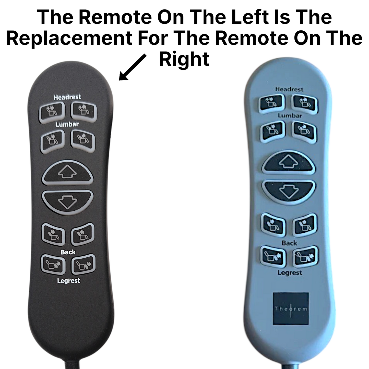 Theorem HSW310-B-PT Remote Hand Control 10-Button, 5-Pin, USB Replacement