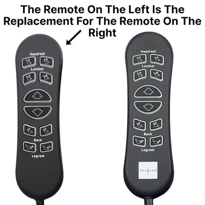 Theorem HSW310-BB-PT Remote Hand Control 10-Button, 5-Pin, USB Replacement