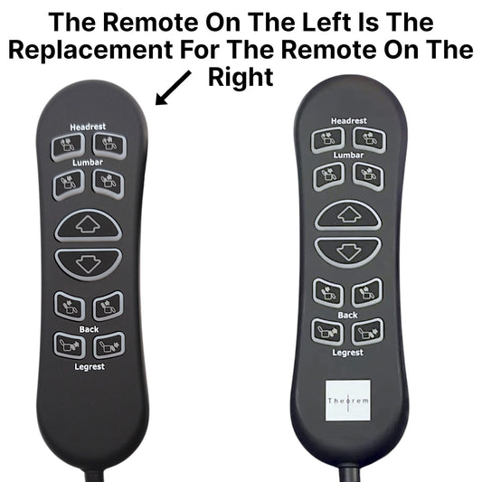 Theorem HSW310-BB-PT Remote Hand Control 10-Button, 5-Pin, USB Replacement