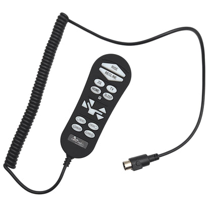 original remote with the cable unwound