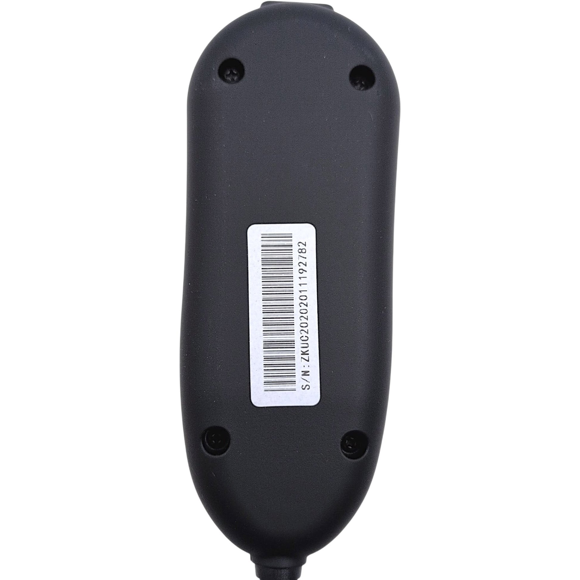 back of the remote hand control. Product label showing the serial number. Stating "S/N: ZKUC202020xxxxxxxx" The first 6 characters are the part number and the next 4 are the year it was made.