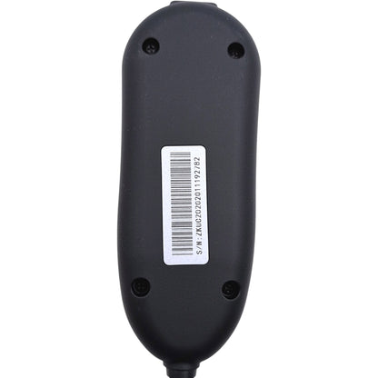 back of the remote hand control. Product label showing the serial number. Stating "S/N: ZKUC202020xxxxxxxx" The first 6 characters are the part number and the next 4 are the year it was made.