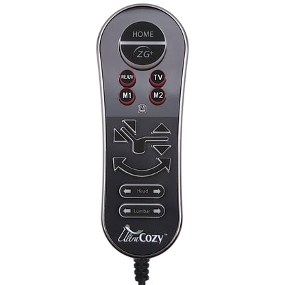 Ultra Cozy 17-Button Hand Control ZK3900-HC | 5-Zone Power Recliners