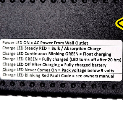 UPG 24V 2.0A Scooter/Wheelchair Battery Charger with 3-Pin XLR Connector 24BC2000T-4 / 71696 / S31055