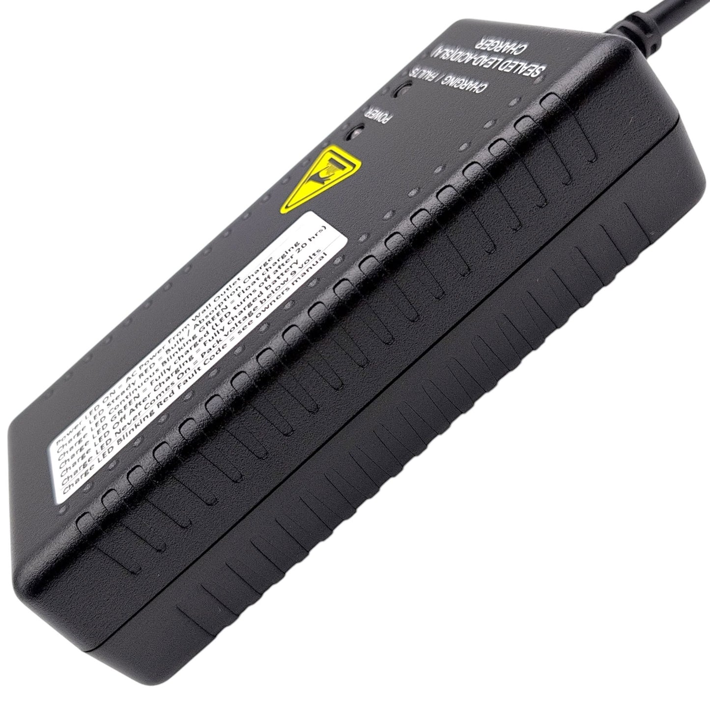 UPG 24V 2.0A Scooter/Wheelchair Battery Charger with 3-Pin XLR Connector 24BC2000T-4 / 71696 / S31055