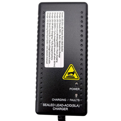 UPG 24V 2.0A Scooter/Wheelchair Battery Charger with 3-Pin XLR Connector 24BC2000T-4 / 71696 / S31055