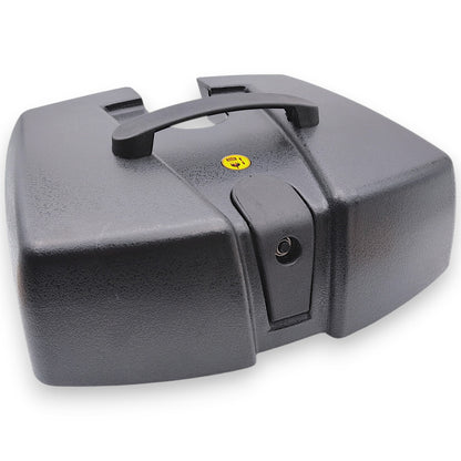 front / top / left view of battery box part number: MOB1025BAT