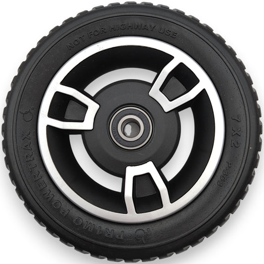 Pride 7" x 2"" Front Wheel Assembly - WHL1806959 - Jazzy Zero Turn 8 4-Wheel (Jazzy Zero Turn)