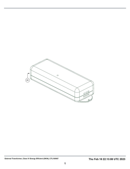Power Supply - CTL169067 - OKIN 83479
