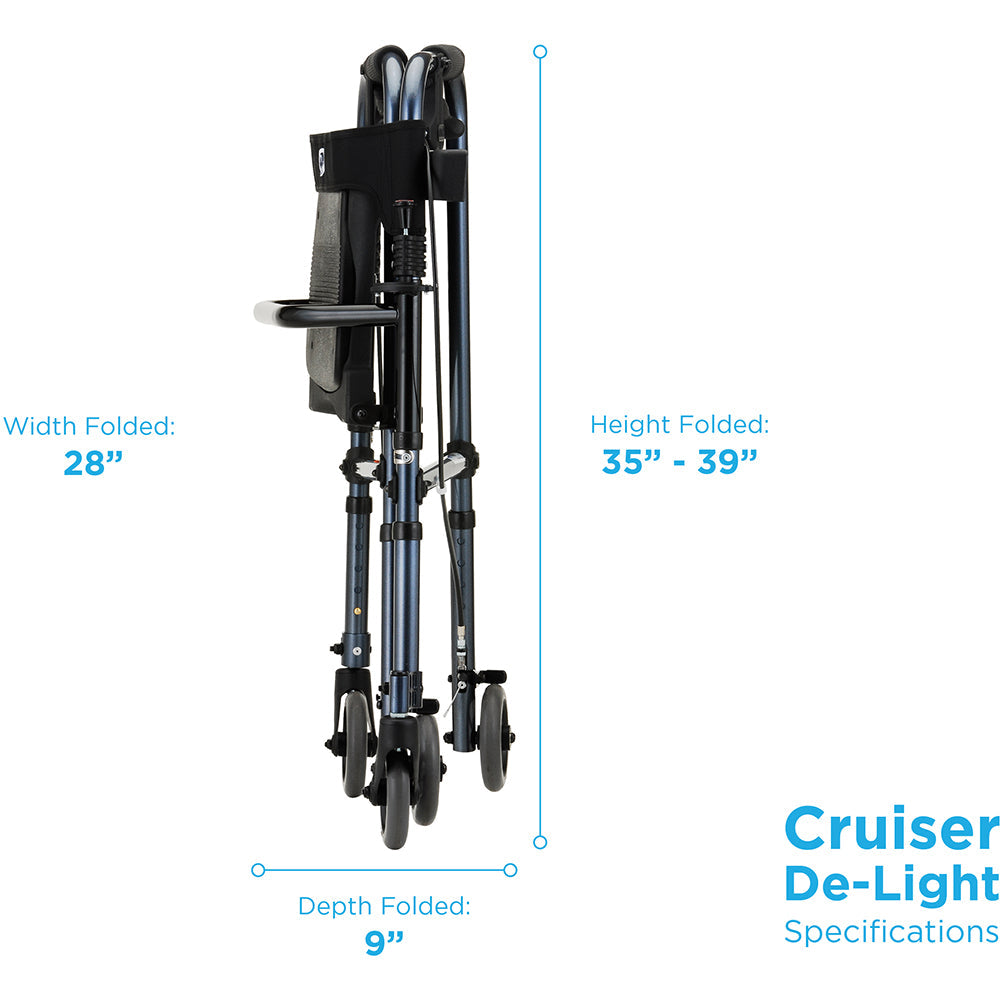 Nova Medical - Cruiser De-Light Rollator 4010