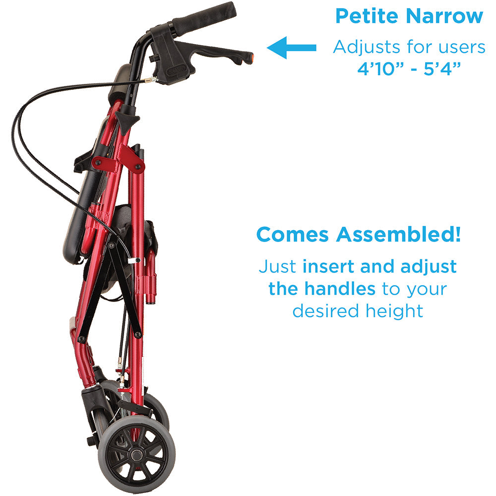 Nova Medical - GetGO Petite Narrow Rollator 4208C